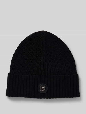 Czapka beanie z czystej żywej wełny model ‘FATI’ Boss
