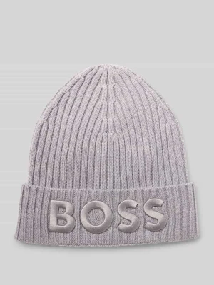 Czapka beanie z czystej żywej wełny model ‘LARA_HAT’ Boss