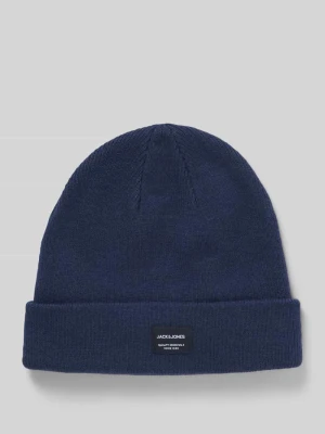 Czapka beanie z detalem z logo jack & jones