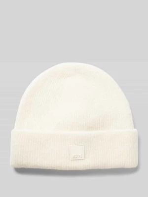 Czapka beanie z detalem z logo Marc O'Polo DENIM