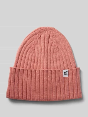 Czapka beanie z detalem z logo model ‘Adela’ Opus