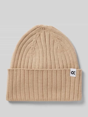 Czapka beanie z detalem z logo model ‘Adela’ Opus