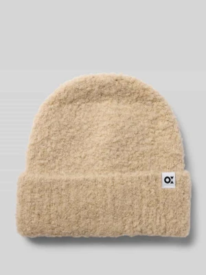 Czapka beanie z detalem z logo model ‘Awomi’ Opus