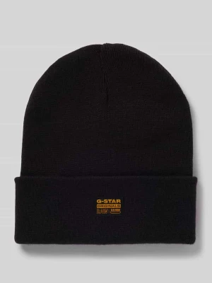Czapka beanie z detalem z logo model ‘Effo’ G-Star Raw