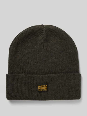 Czapka beanie z detalem z logo model ‘Effo’ G-Star Raw