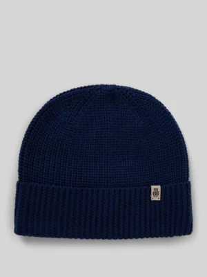 Czapka beanie z detalem z logo model ‘Pure Merino’ Roeckl