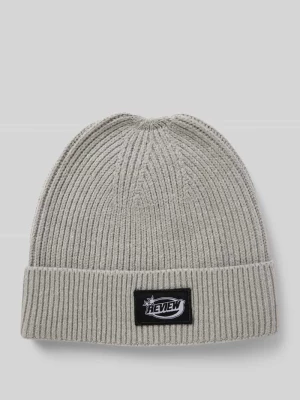 Czapka beanie z detalem z logo REVIEW