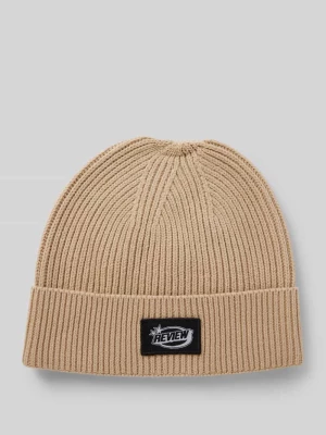 Czapka beanie z detalem z logo REVIEW