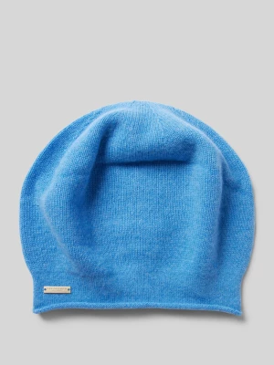 Czapka beanie z detalem z logo Seeberger