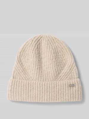 Czapka beanie z dodatkiem bawełny Tom Tailor