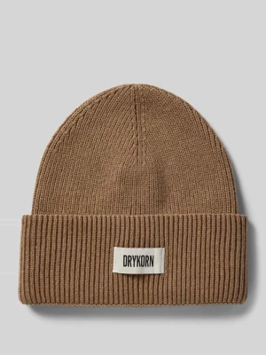 Czapka beanie z dodatkiem wełny model ‘LOAH’ drykorn