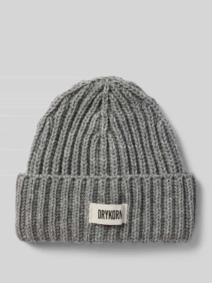 Czapka beanie z dodatkiem wełny z alpaki model ‘EANI’ drykorn