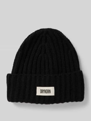 Czapka beanie z dodatkiem wełny z alpaki model ‘EANI’ drykorn