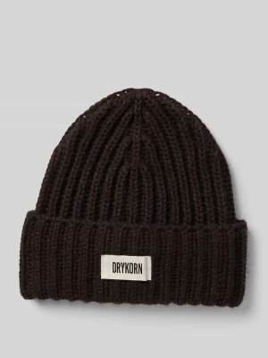 Czapka beanie z dodatkiem wełny z alpaki model ‘EANI’ drykorn