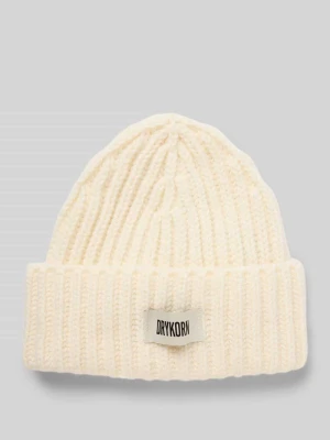 Czapka beanie z dodatkiem wełny z alpaki model ‘EANI’ drykorn