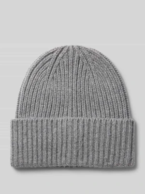 Czapka beanie z dodatkiem wiskozy model 'Beky' Someday Jasnoszary