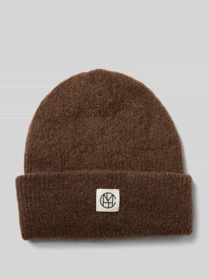 Czapka beanie z domieszką wełny z alpaki z naszywką z logo MSCH Copenhagen