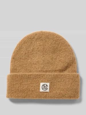 Czapka beanie z domieszką wełny z alpaki z naszywką z logo MSCH Copenhagen