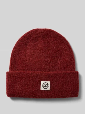 Czapka beanie z domieszką wełny z alpaki z naszywką z logo MSCH Copenhagen