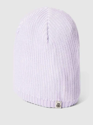 Czapka beanie z efektem prążkowania Roeckl