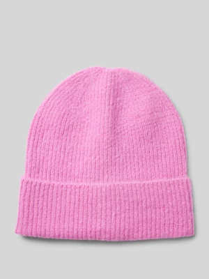 Czapka beanie z fakturowanym wzorem model ‘IAIVO’ Ichi