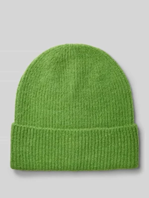 Czapka beanie z fakturowanym wzorem model ‘IAIVO’ Ichi