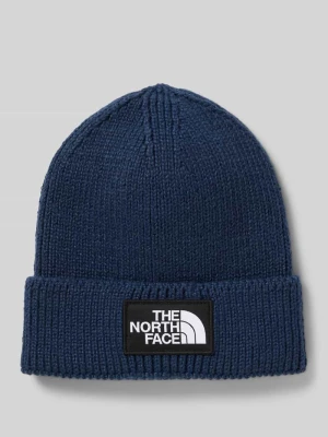 Czapka beanie z imitacji dzianiny z naszywką z logo model ‘Box’ The North Face