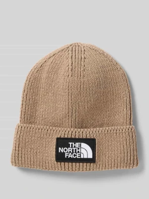 Czapka beanie z imitacji dzianiny z naszywką z logo model ‘Box’ The North Face