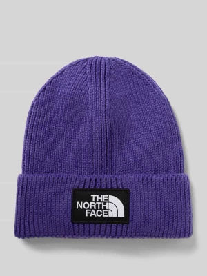 Czapka beanie z imitacji dzianiny z naszywką z logo model ‘Box’ The North Face