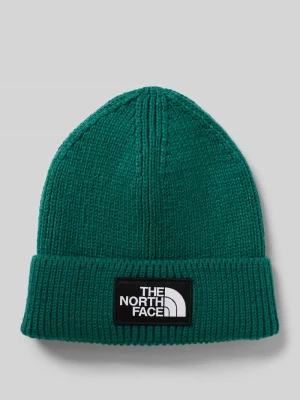 Czapka beanie z imitacji dzianiny z naszywką z logo model ‘Box’ The North Face
