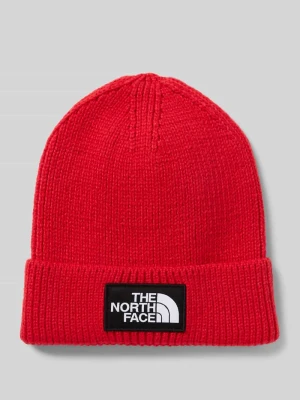 Czapka beanie z imitacji dzianiny z naszywką z logo model ‘Box’ The North Face