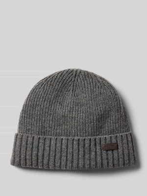 Czapka beanie z mieszanki wełny model ‘CARLTON’ Barbour