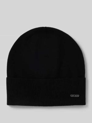 Zdjęcie produktu Czapka beanie z mieszanki żywej wełny i kaszmiru model ‘LARI’ Boss