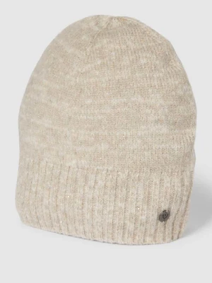 Czapka beanie z naszywką z logo Fraas