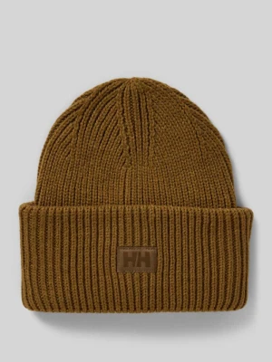 Czapka beanie z naszywką z logo Helly Hansen