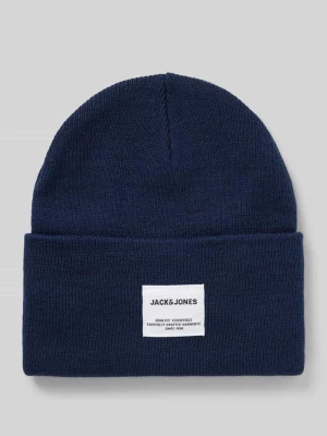 Czapka beanie z naszywką z logo jack & jones