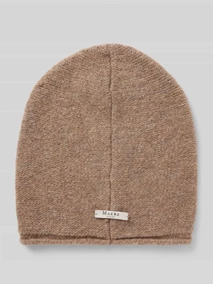 Czapka beanie z naszywką z logo maerz muenchen