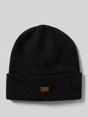 Czapka beanie z naszywką z logo model ‘Effo’ G-Star Raw