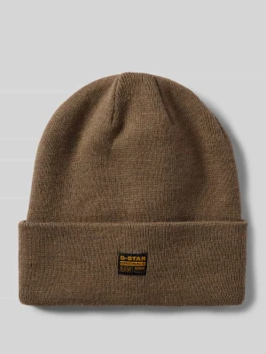 Czapka beanie z naszywką z logo model ‘Effo’ G-Star Raw