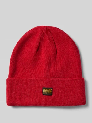 Czapka beanie z naszywką z logo model ‘Effo’ G-Star Raw
