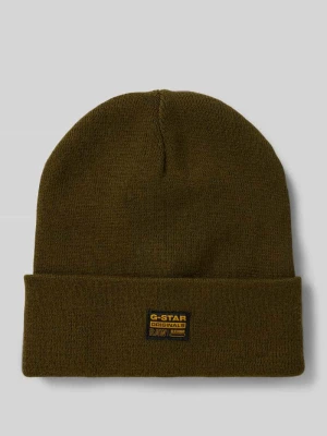 Czapka beanie z naszywką z logo model ‘Effo’ G-Star Raw