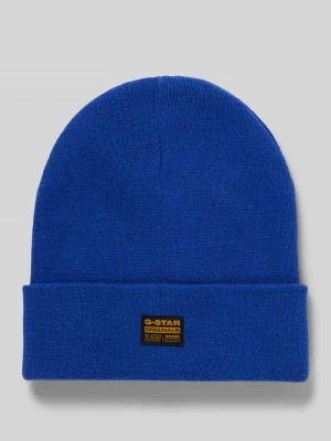 Czapka beanie z naszywką z logo model ‘Effo’ G-Star Raw