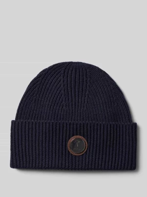 Zdjęcie produktu Czapka beanie z naszywką z logo model ‘Feranto’ JOOP! Collection