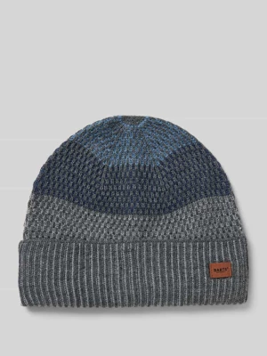 Czapka beanie z naszywką z logo model ‘MIGUEN’ Barts