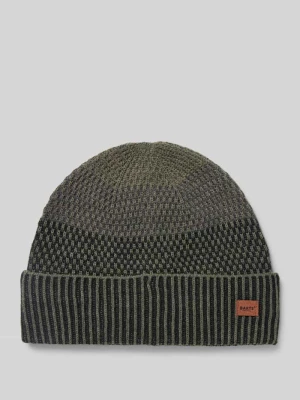 Czapka beanie z naszywką z logo model ‘MIGUEN’ Barts