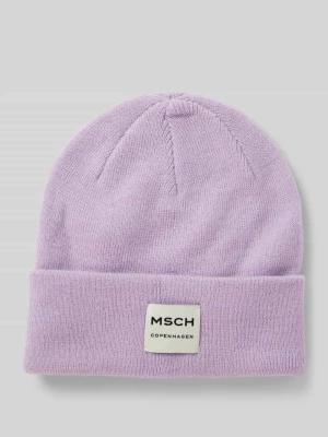 Czapka beanie z naszywką z logo model ‘Mojo’ MSCH Copenhagen