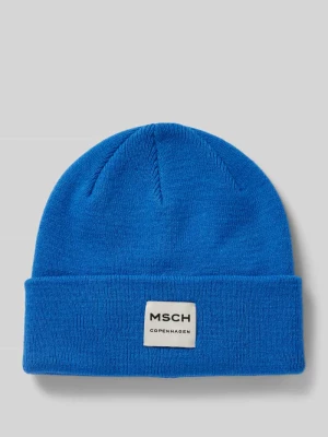 Czapka beanie z naszywką z logo model ‘Mojo’ MSCH Copenhagen