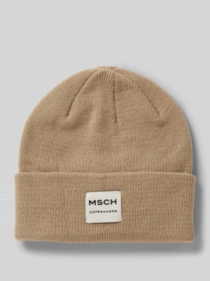 Czapka beanie z naszywką z logo model ‘Mojo’ MSCH Copenhagen