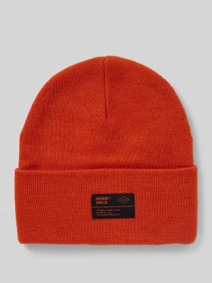 Czapka beanie z naszywką z logo model ‘WORKWEAR’ Superdry