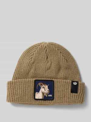 Czapka beanie z naszywką z motywem model ‘THE HIM BEANIE’ GOORIN BROS.
